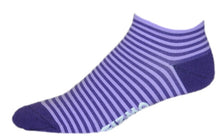 Load image into Gallery viewer, GIZMO Socks - Stripes - Purple - Small Only
