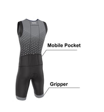 Load image into Gallery viewer, Men's Team Kona Triathlon Race Suit — Sleeveless Performance Tri Suit

