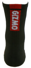 Load image into Gallery viewer, GIZMO Socks - G-Tech 5.0 - Black/Red - Small &amp; Medium
