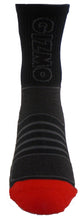 Load image into Gallery viewer, GIZMO Socks - G-Tech 5.0 - Black/Red - Small &amp; Medium
