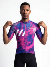 Load image into Gallery viewer, Men's Cycling Jersey-Emerald Splash
