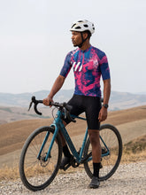 Load image into Gallery viewer, Men's Cycling Jersey-Emerald Splash
