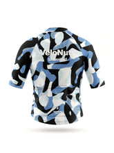 Load image into Gallery viewer, Men's Cycling Jersey-Ink Blob Camo
