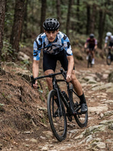 Load image into Gallery viewer, Men's Cycling Jersey-Ink Blob Camo
