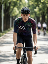 Load image into Gallery viewer, Men's Cycling Jersey-Neon Seed Burst
