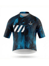 Load image into Gallery viewer, Men's Cycling Jersey-Blue Phantom
