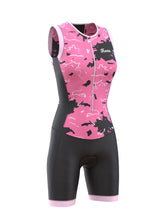 Load image into Gallery viewer, Women’s Kona Assault Triathlon Race Suit — Sleeveless Performance Tri Suit
