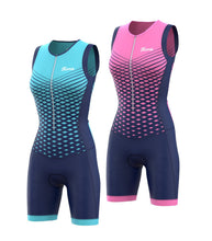 Load image into Gallery viewer, Women’s Team Kona Triathlon Race Suit — Sleeveless Performance Tri Suit

