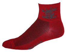 Load image into Gallery viewer, GIZMO Wooly-G Socks - Devil - Red - Small &amp; Medium
