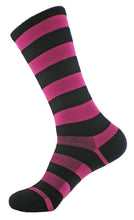 Load image into Gallery viewer, GIZMO Wooly-G Socks - Tall 8" - Pink/Black - Small &amp; Medium
